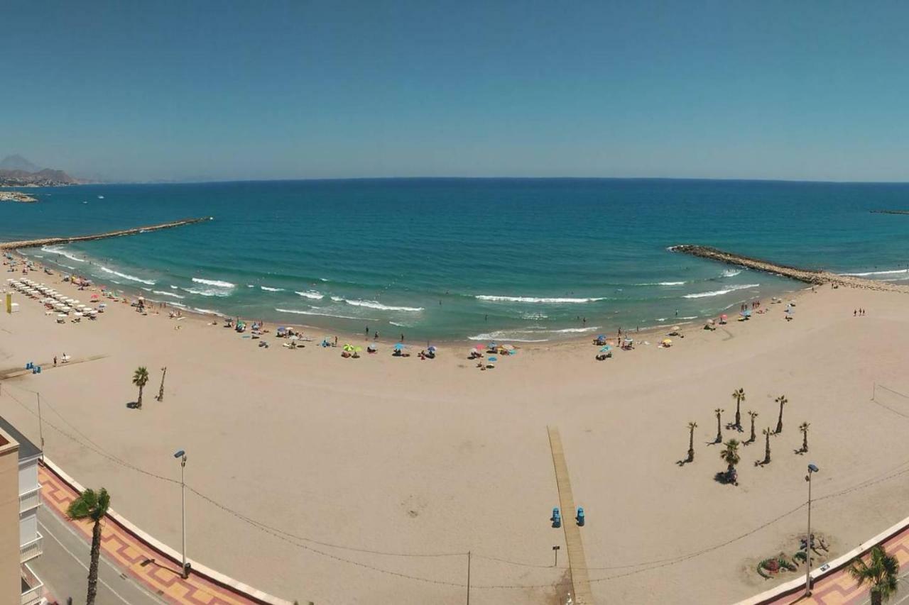 Apartment First Line Beach El Campello Bagian luar foto